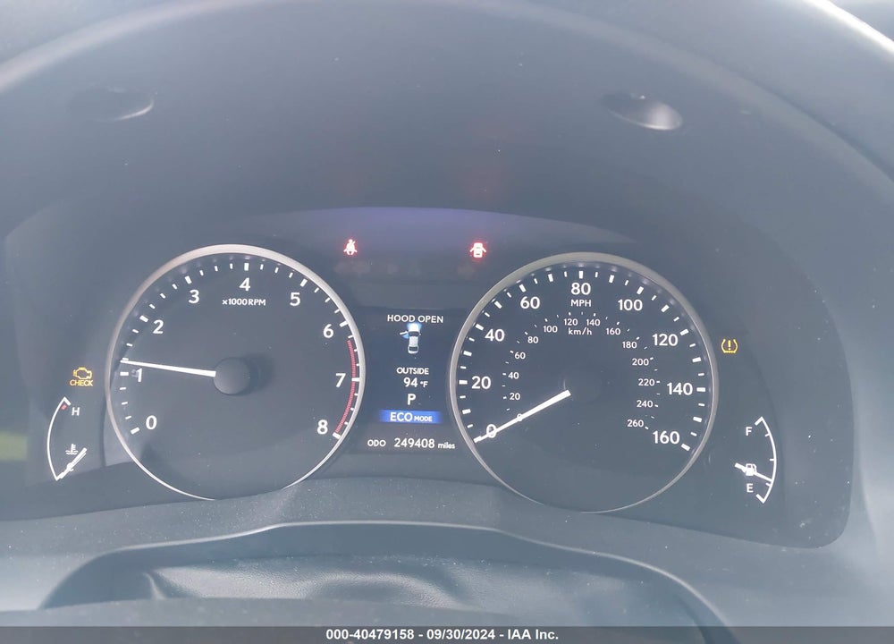 2013 LEXUS ES 350 VIN: JTHBK1GG8D2078143