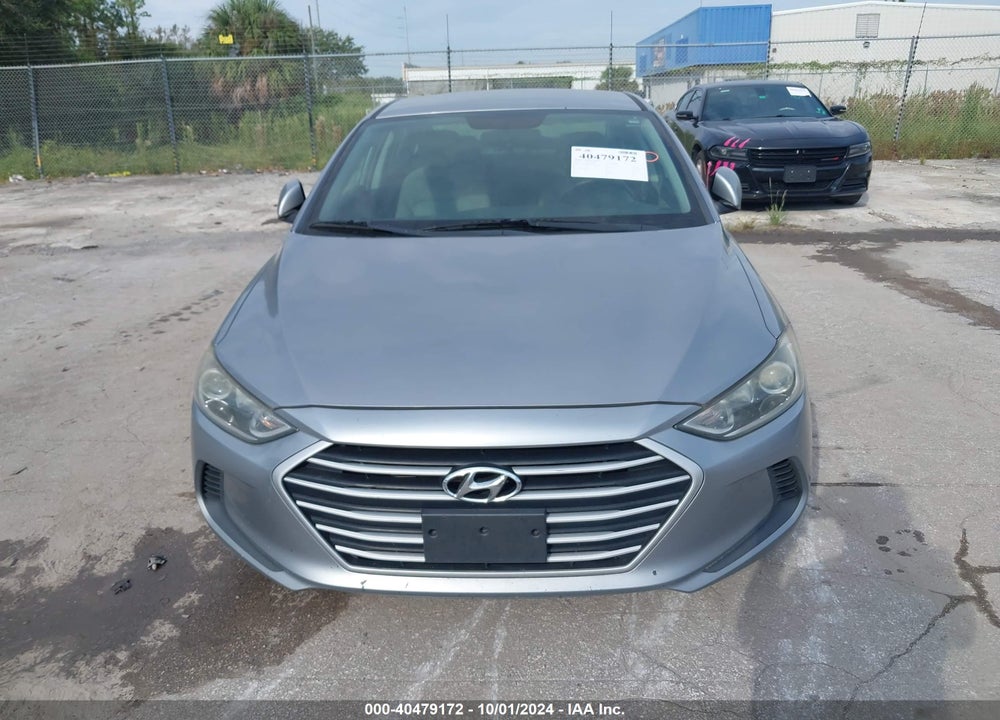 2017 HYUNDAI ELANTRA SE VIN: 5NPD74LFXHH139751
