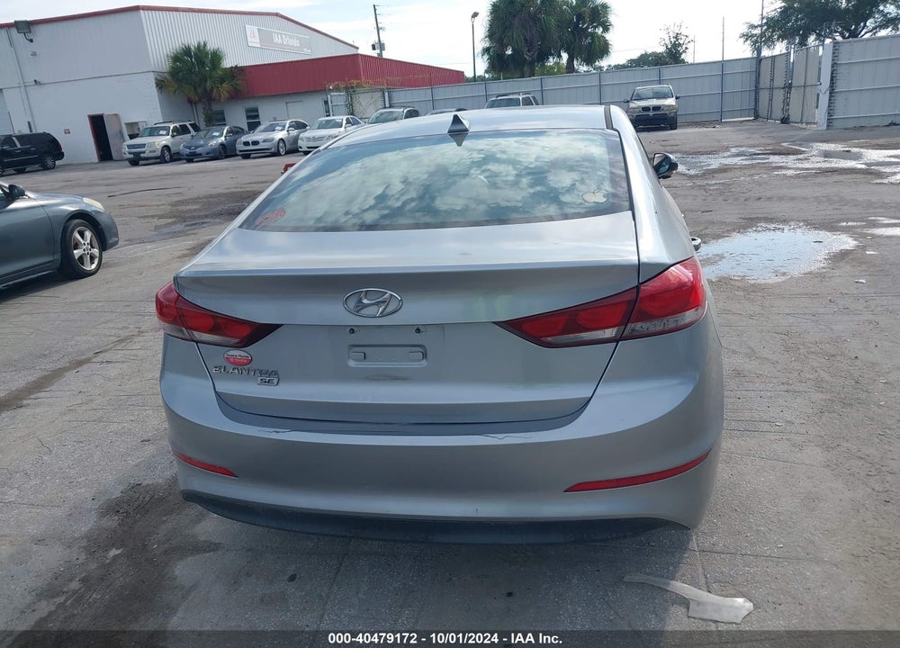 2017 HYUNDAI ELANTRA SE VIN: 5NPD74LFXHH139751