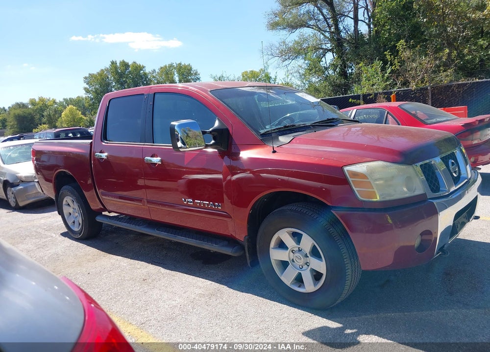 2006 NISSAN TITAN LE VIN: 1N6BA07B76N572088