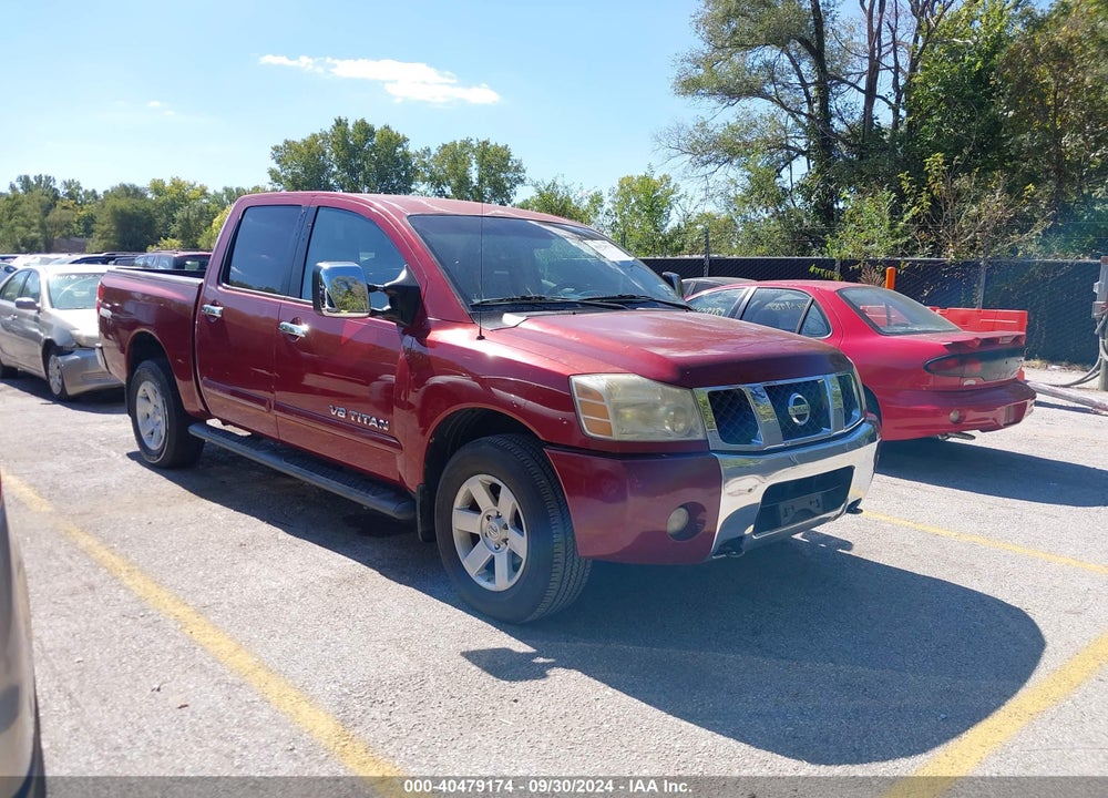 2006 NISSAN TITAN LE VIN: 1N6BA07B76N572088