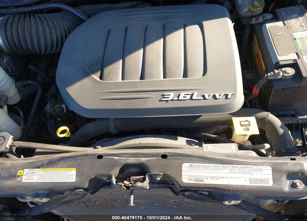 2012 DODGE GRAND CARAVAN SXT VIN: 2C4RDGCG0CR236655