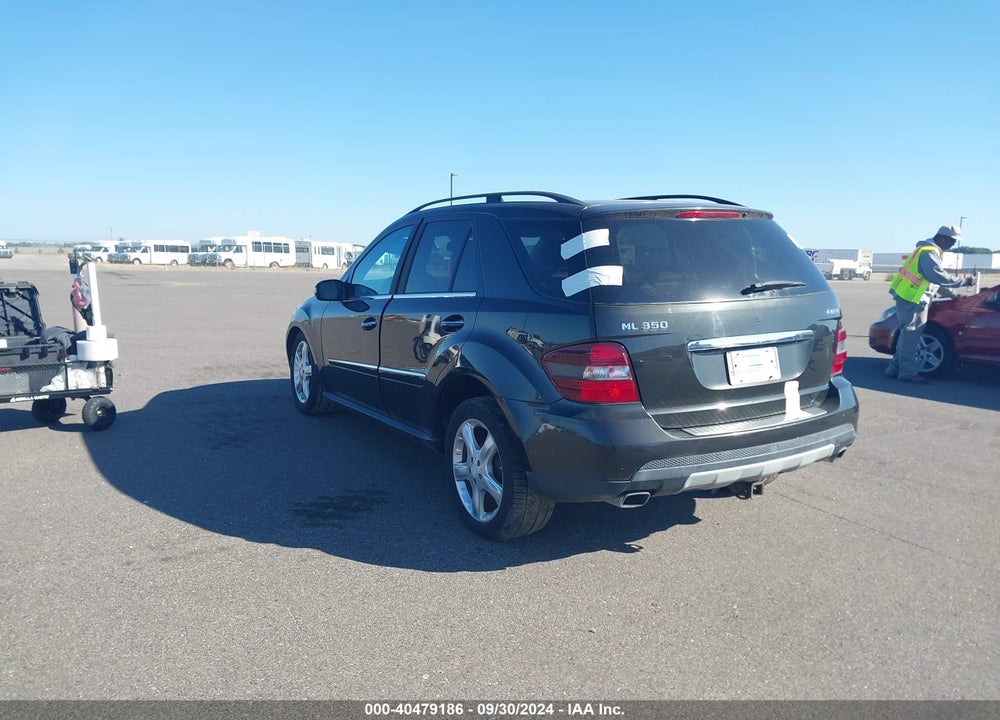 2008 MERCEDES-BENZ ML 350 4MATIC VIN: 4JGBB86E98A401259