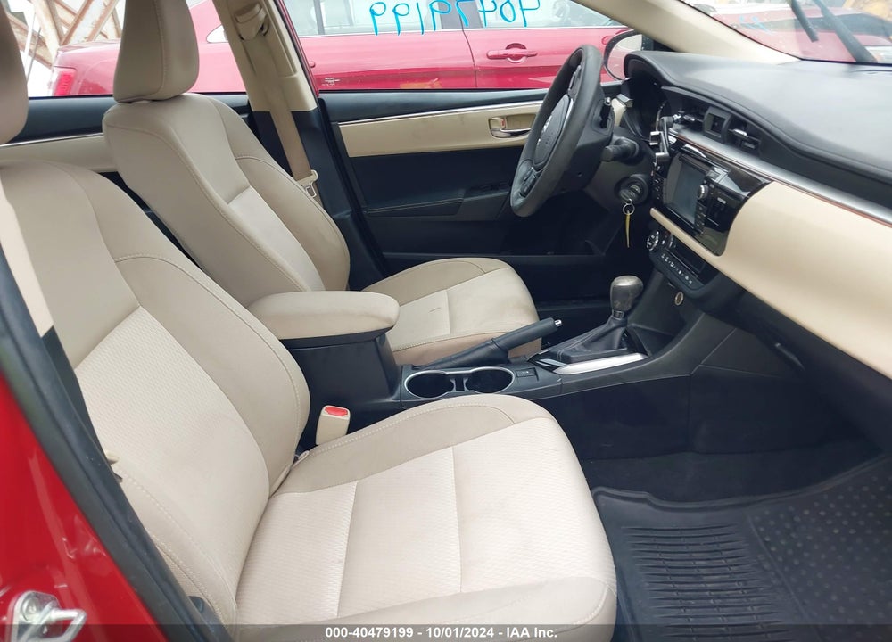 2015 TOYOTA COROLLA LE VIN: 2T1BURHE8FC320425