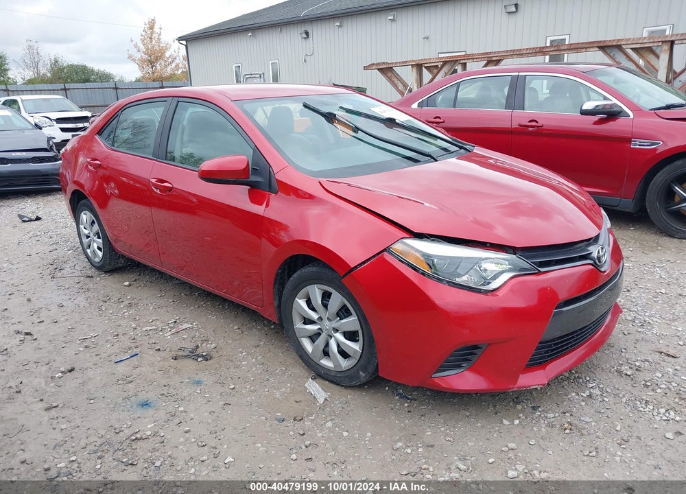 2015 TOYOTA COROLLA LE VIN: 2T1BURHE8FC320425