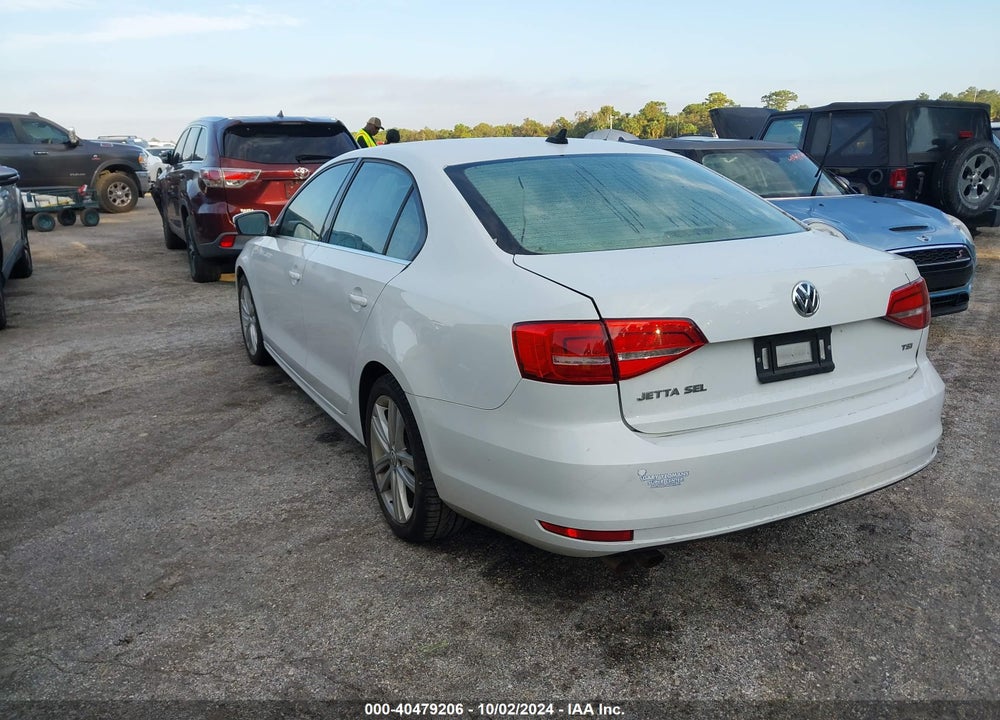 2015 VOLKSWAGEN JETTA 1.8T SEL VIN: 3VWL07AJ9FM236954