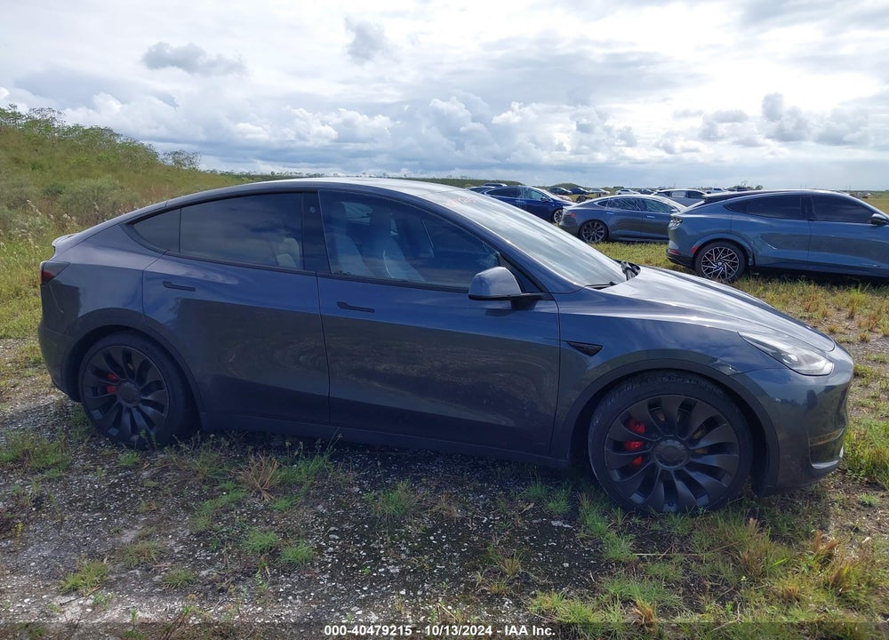 2023 TESLA MODEL Y PERFORMANCE DUAL MOTOR ALL-WHEEL DRIVE VIN: 7SAYGDEFXPF586143