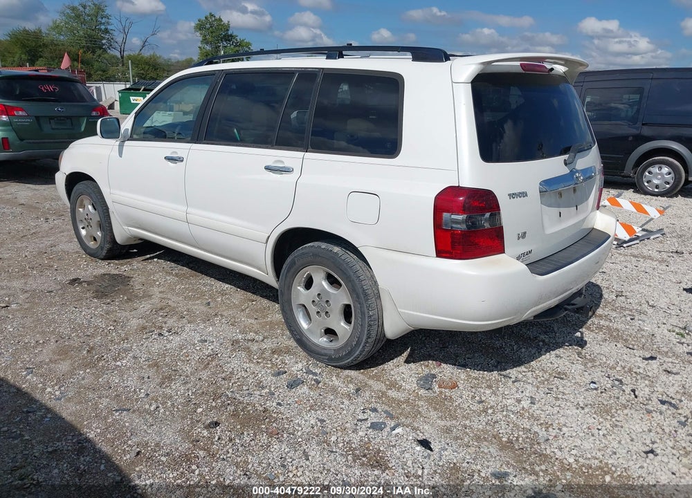 2006 TOYOTA HIGHLANDER SPORT V6 VIN: JTEGP21A960119408