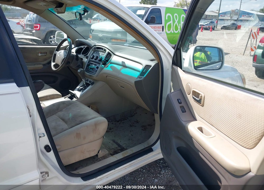 2006 TOYOTA HIGHLANDER SPORT V6 VIN: JTEGP21A960119408