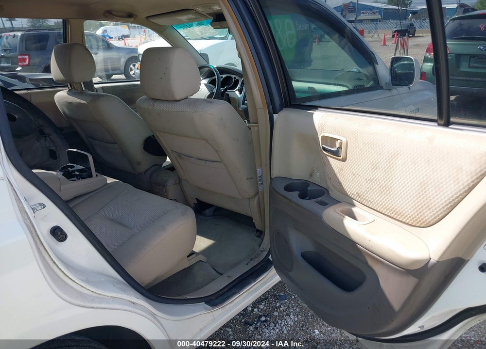 2006 TOYOTA HIGHLANDER SPORT V6 VIN: JTEGP21A960119408