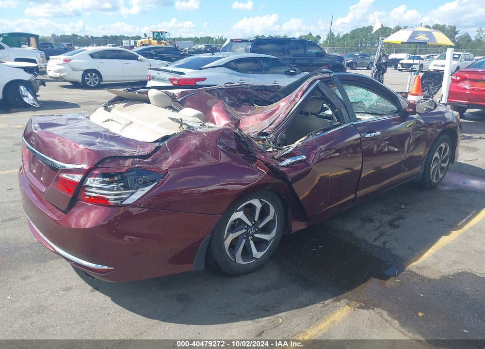 2016 HONDA ACCORD EX VIN: 1HGCR2F71GA221809