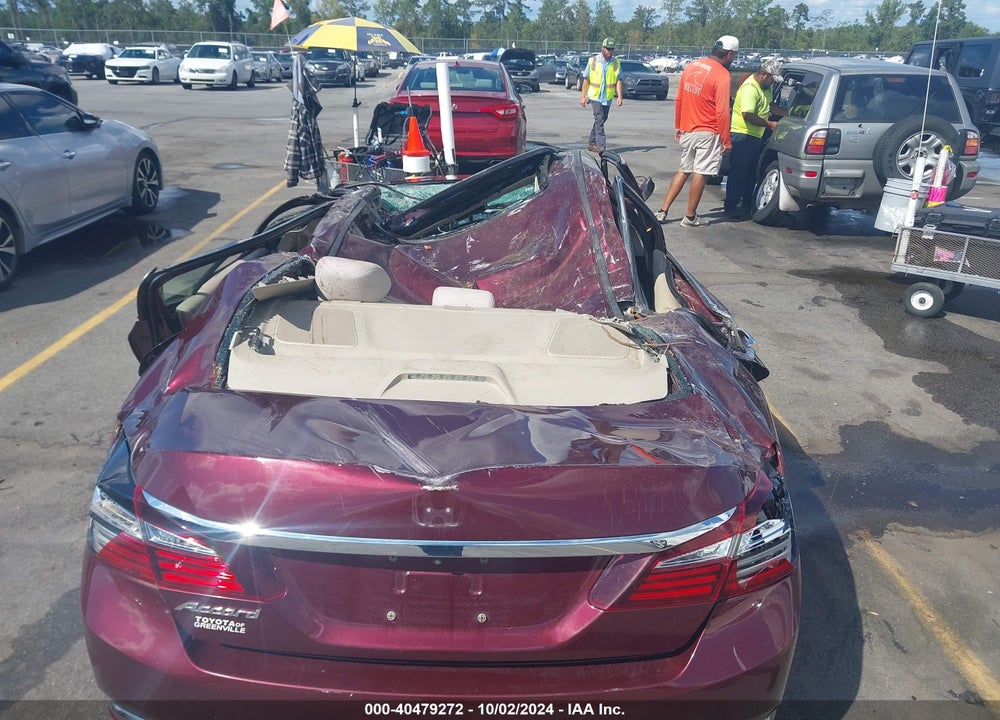 2016 HONDA ACCORD EX VIN: 1HGCR2F71GA221809
