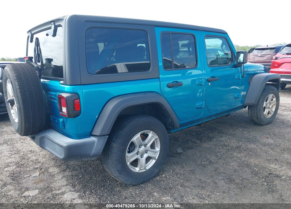 2019 ANGLER JEEP WR UNLIMITED SPORT S 4X4 VIN: 1C4HJXDG1KW610912