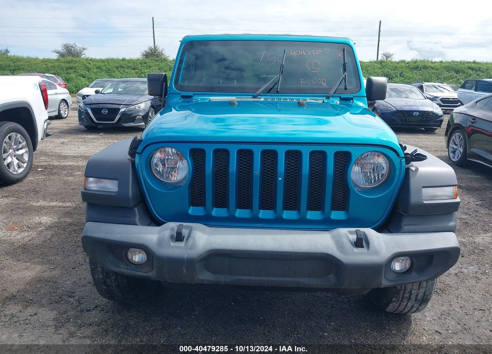 2019 ANGLER JEEP WR UNLIMITED SPORT S 4X4 VIN: 1C4HJXDG1KW610912