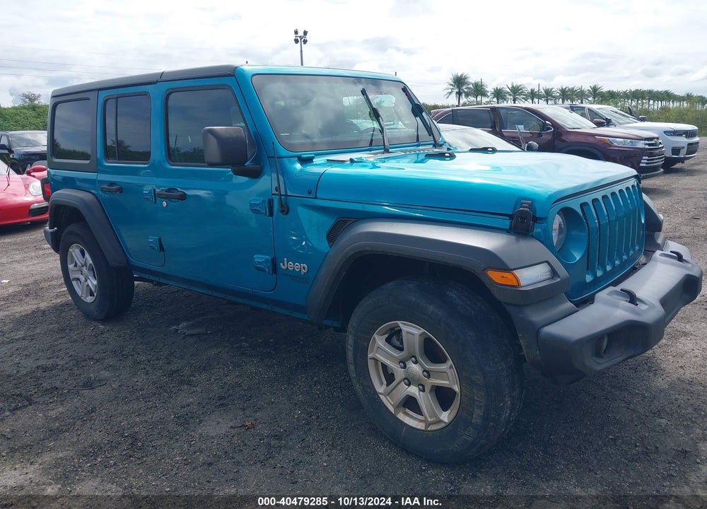2019 ANGLER JEEP WR UNLIMITED SPORT S 4X4 VIN: 1C4HJXDG1KW610912