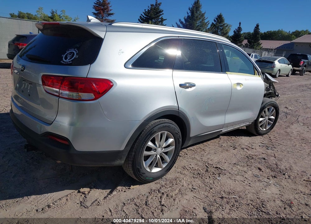 2017 KIA SORENTO 2.4L LX VIN: 5XYPGDA36HG306927