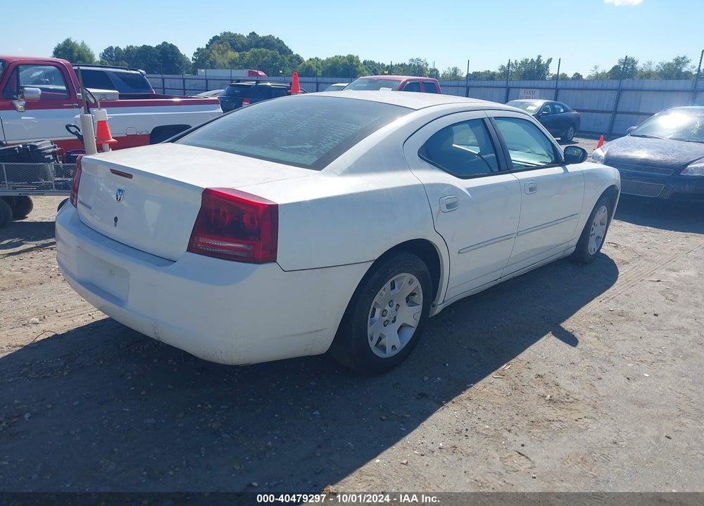 2006 DODGE CHARGER VIN: 2B3KA43R76H304570