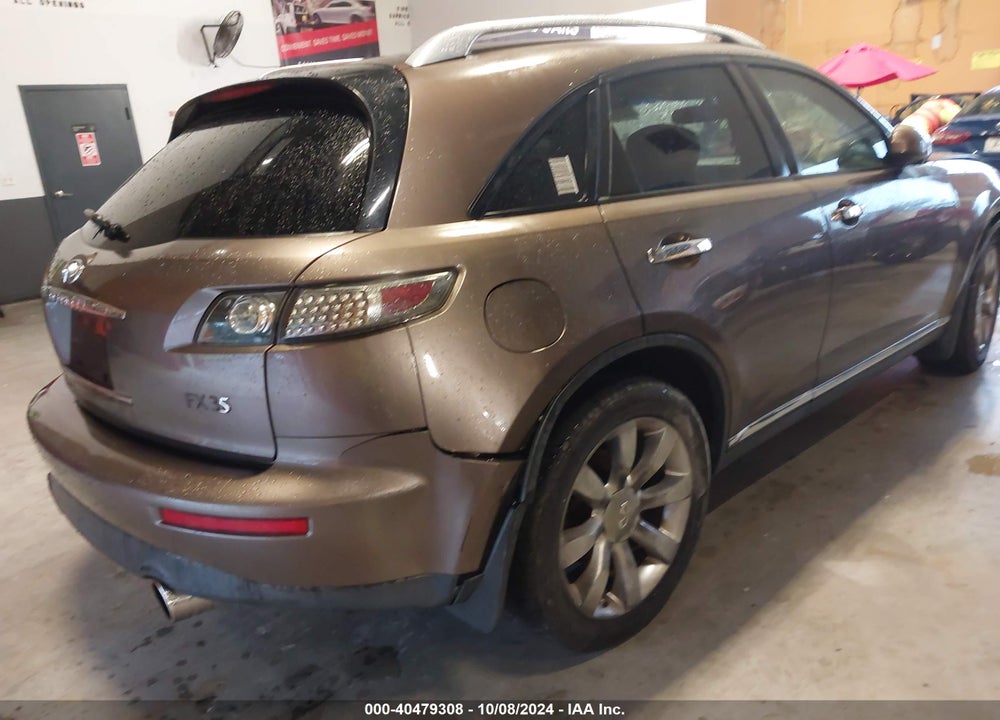 2006 INFINITI FX35 VIN: JNRAS08U66X100769