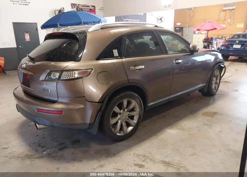 2006 INFINITI FX35 VIN: JNRAS08U66X100769