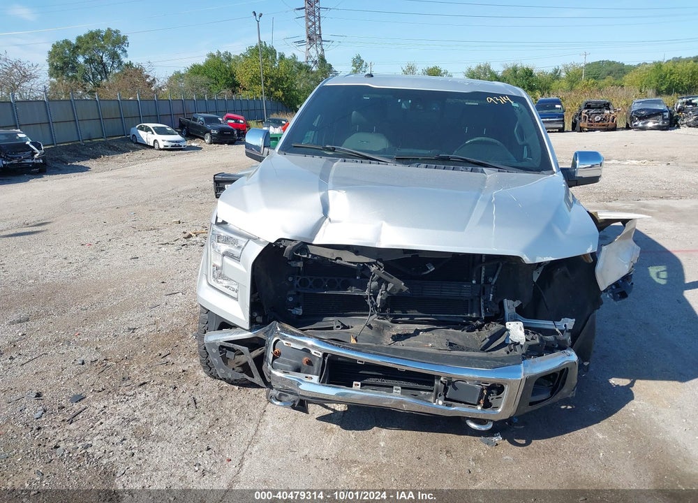 2016 FORD F-150 PLATINUM VIN: 1FTEW1EG1GFC27754