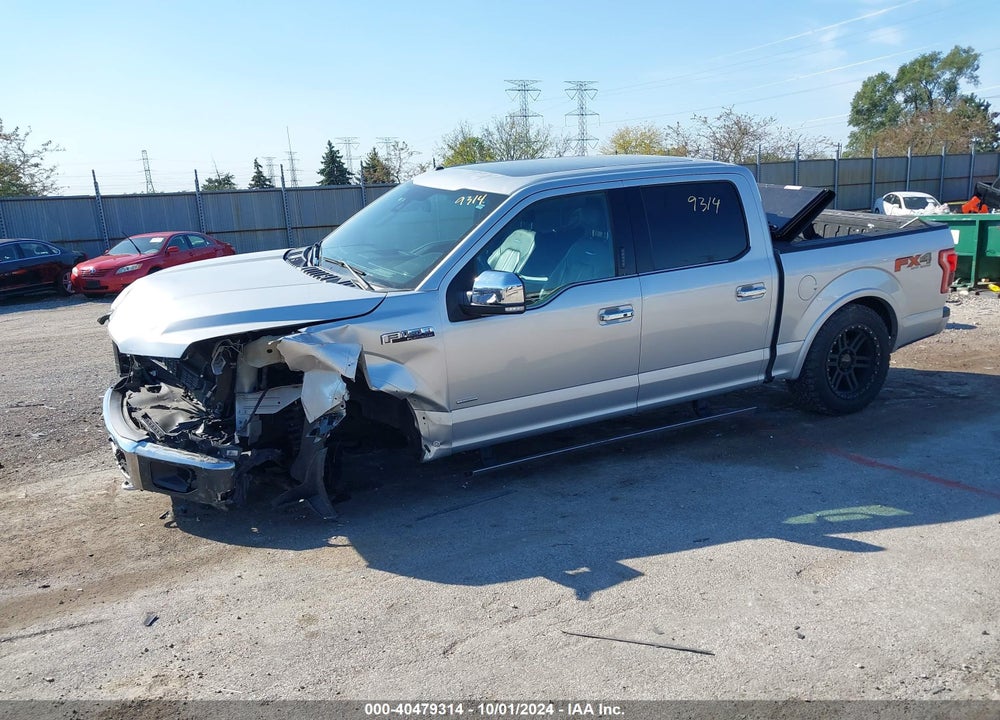 2016 FORD F-150 PLATINUM VIN: 1FTEW1EG1GFC27754