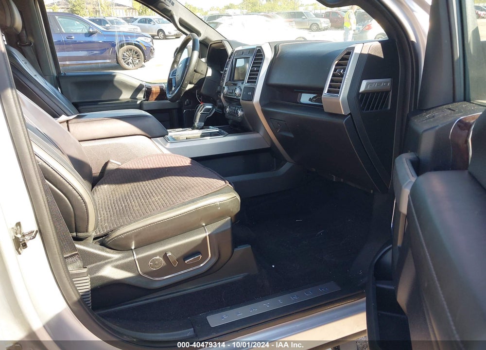 2016 FORD F-150 PLATINUM VIN: 1FTEW1EG1GFC27754