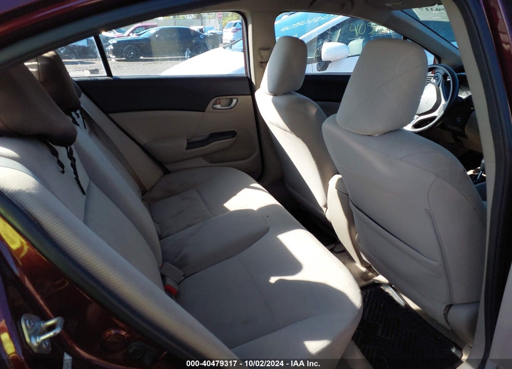 2012 HONDA CIVIC LX VIN: 19XFB2F5XCE084696