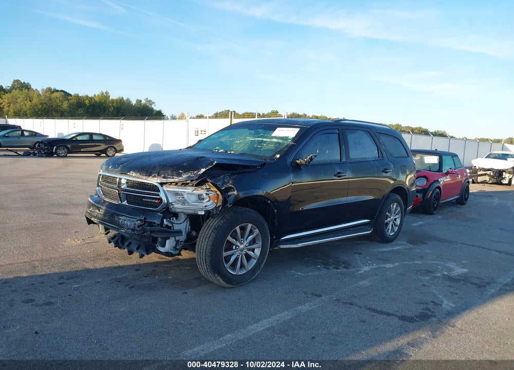2017 DODGE DURANGO SXT AWD VIN: 1C4RDJAG5HC839956