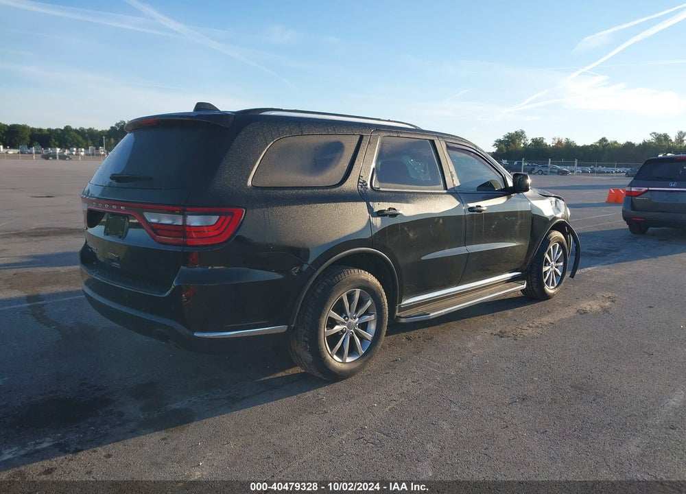2017 DODGE DURANGO SXT AWD VIN: 1C4RDJAG5HC839956