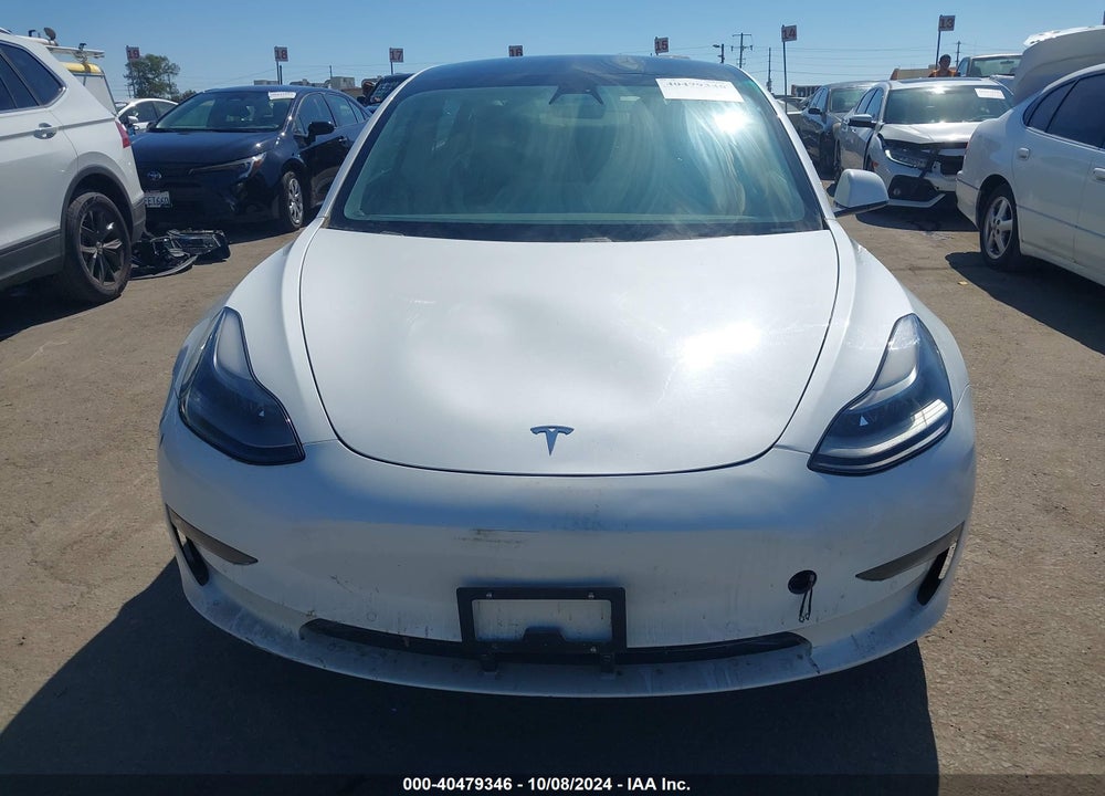 2021 TESLA MODEL 3 STANDARD RANGE PLUS REAR-WHEEL DRIVE VIN: 5YJ3E1EA8MF059133