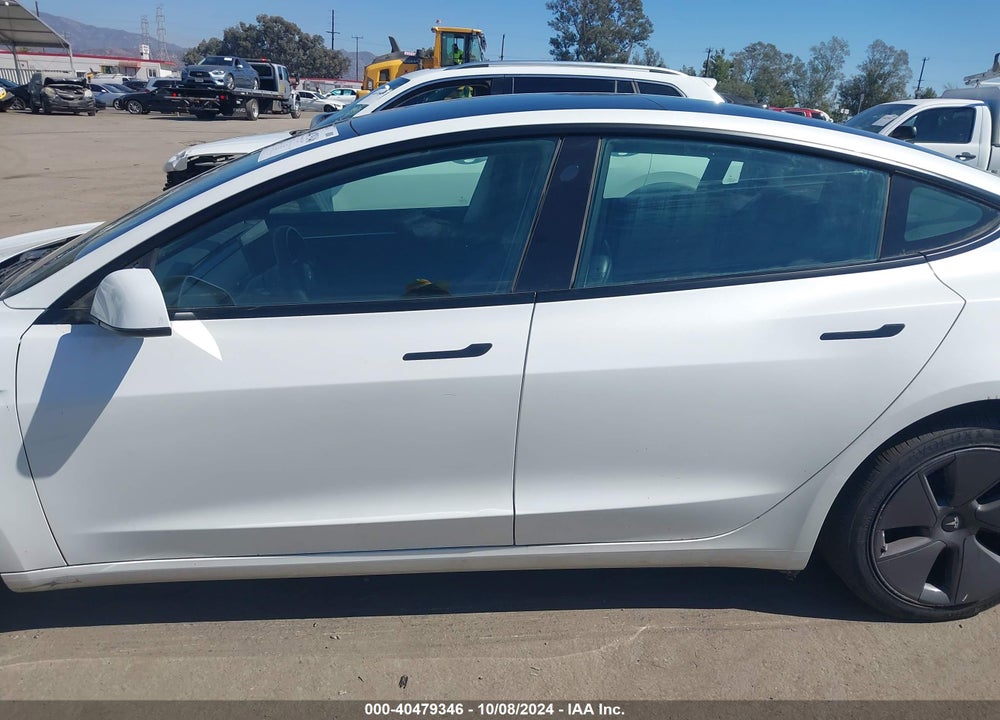 2021 TESLA MODEL 3 STANDARD RANGE PLUS REAR-WHEEL DRIVE VIN: 5YJ3E1EA8MF059133