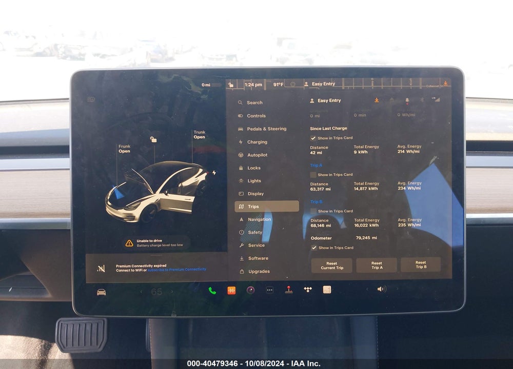 2021 TESLA MODEL 3 STANDARD RANGE PLUS REAR-WHEEL DRIVE VIN: 5YJ3E1EA8MF059133