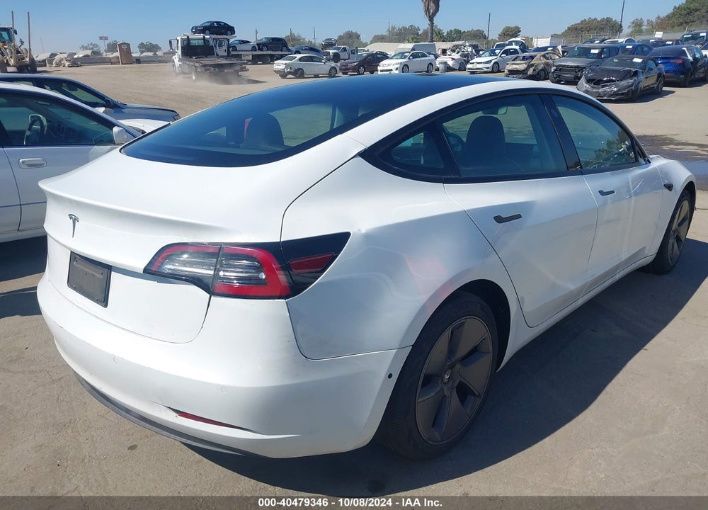 2021 TESLA MODEL 3 STANDARD RANGE PLUS REAR-WHEEL DRIVE VIN: 5YJ3E1EA8MF059133