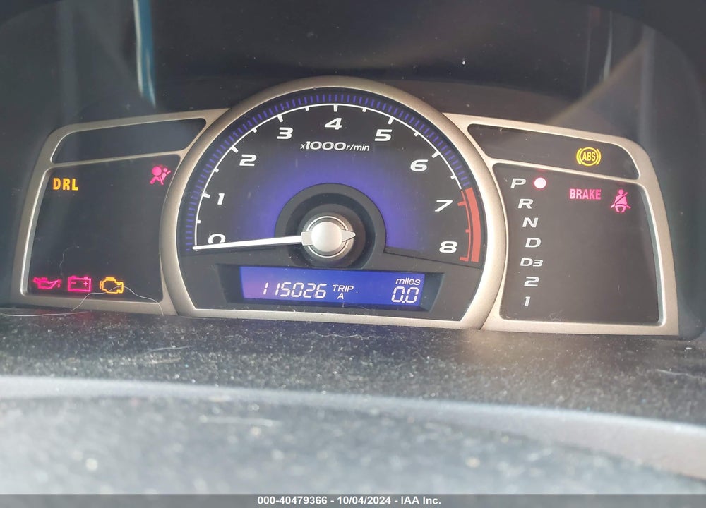 2008 HONDA CIVIC EX VIN: 1HGFA16828L101434