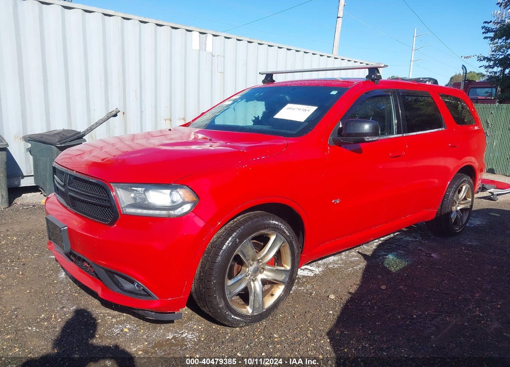 2014 DODGE DURANGO R/T VIN: 1C4SDJCT4EC428460