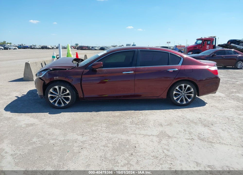 2015 HONDA ACCORD SPORT VIN: 1HGCR2F57FA273300