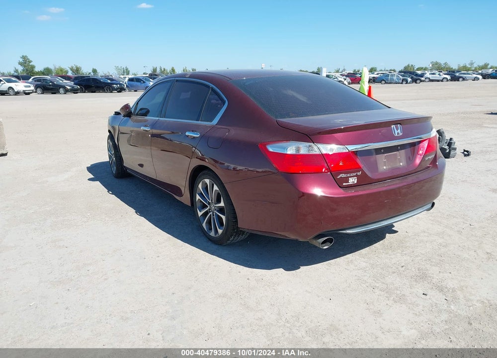 2015 HONDA ACCORD SPORT VIN: 1HGCR2F57FA273300