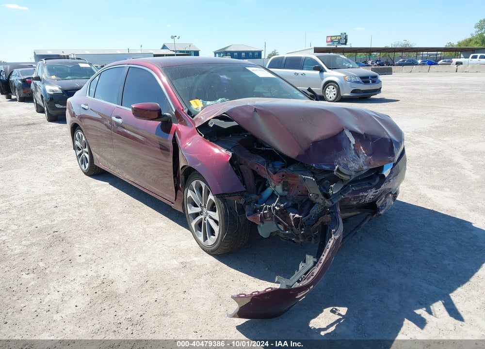2015 HONDA ACCORD SPORT VIN: 1HGCR2F57FA273300