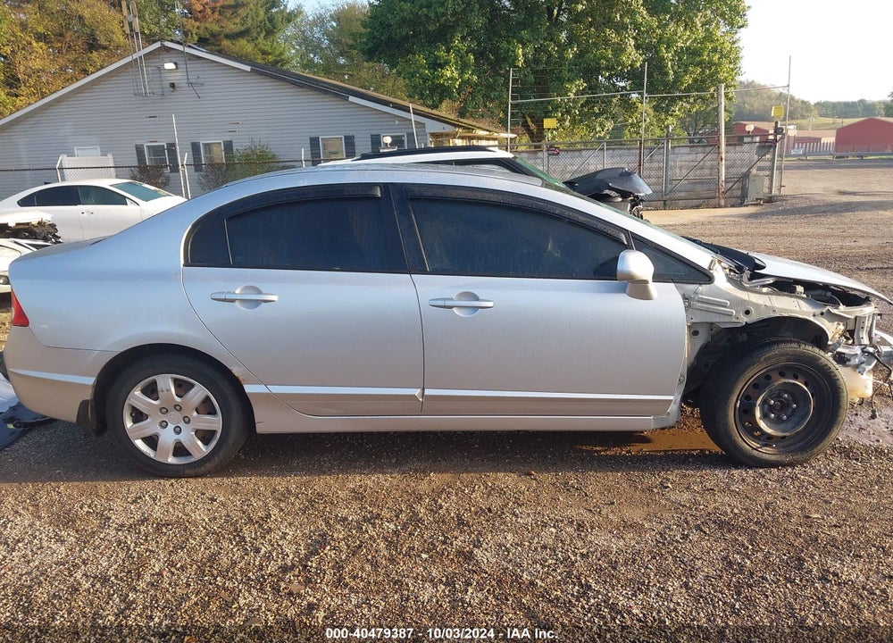 2007 HONDA CIVIC LX VIN: 1HGFA165X7L022498