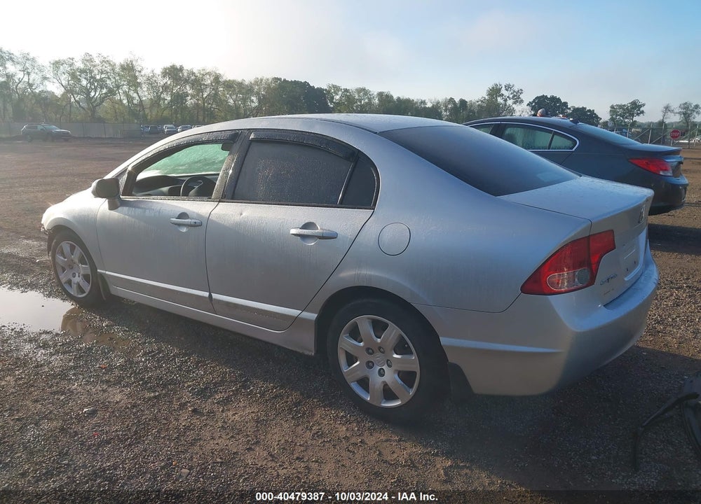 2007 HONDA CIVIC LX VIN: 1HGFA165X7L022498