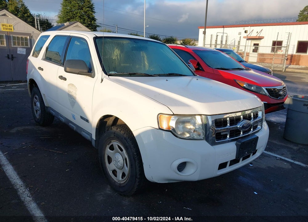 2008 FORD ESCAPE XLS/XLS MANUAL VIN: 1FMCU02ZX8KC01851