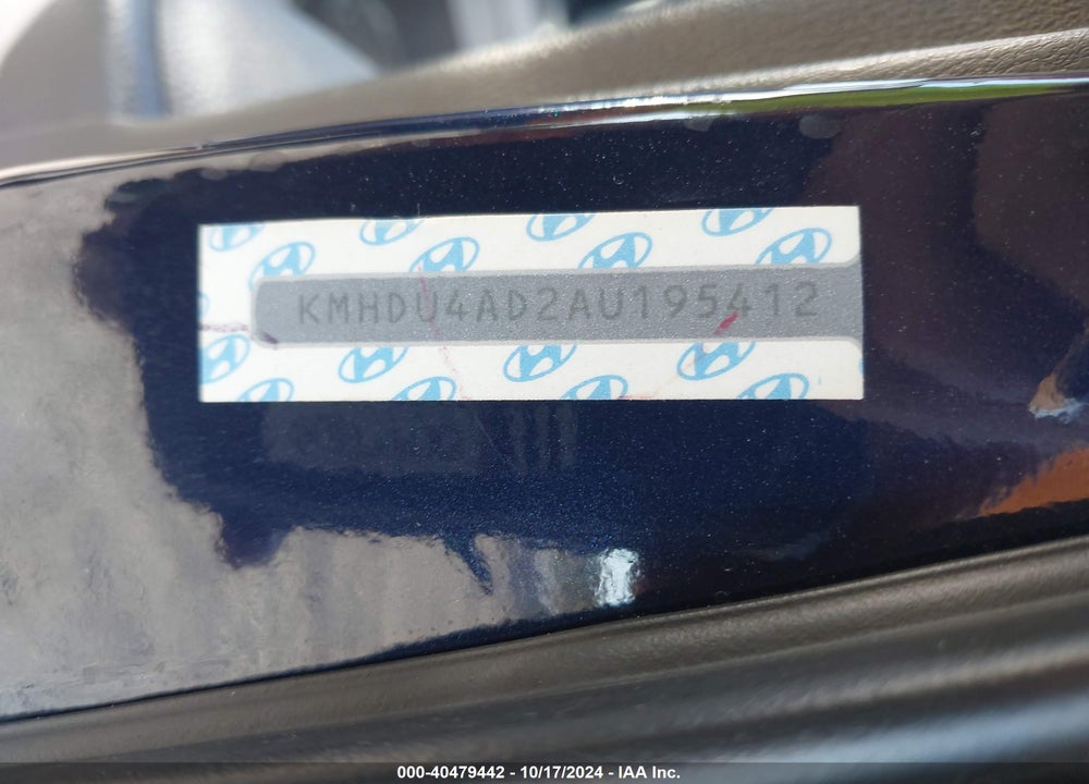 2010 HYUNDAI ELANTRA GLS VIN: KMHDU4AD2AU195412