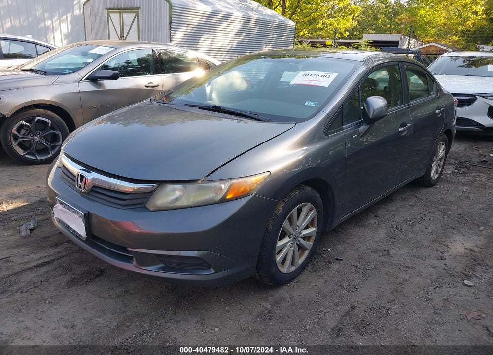 2012 HONDA CIVIC EX VIN: 19XFB2F88CE046460