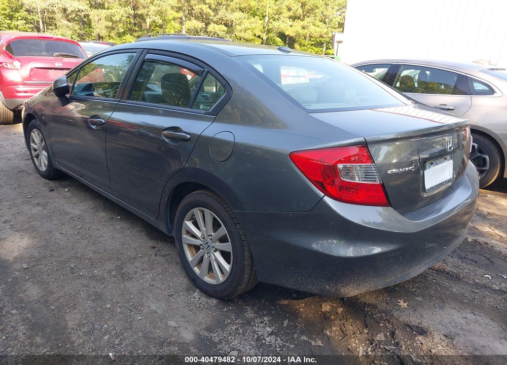 2012 HONDA CIVIC EX VIN: 19XFB2F88CE046460