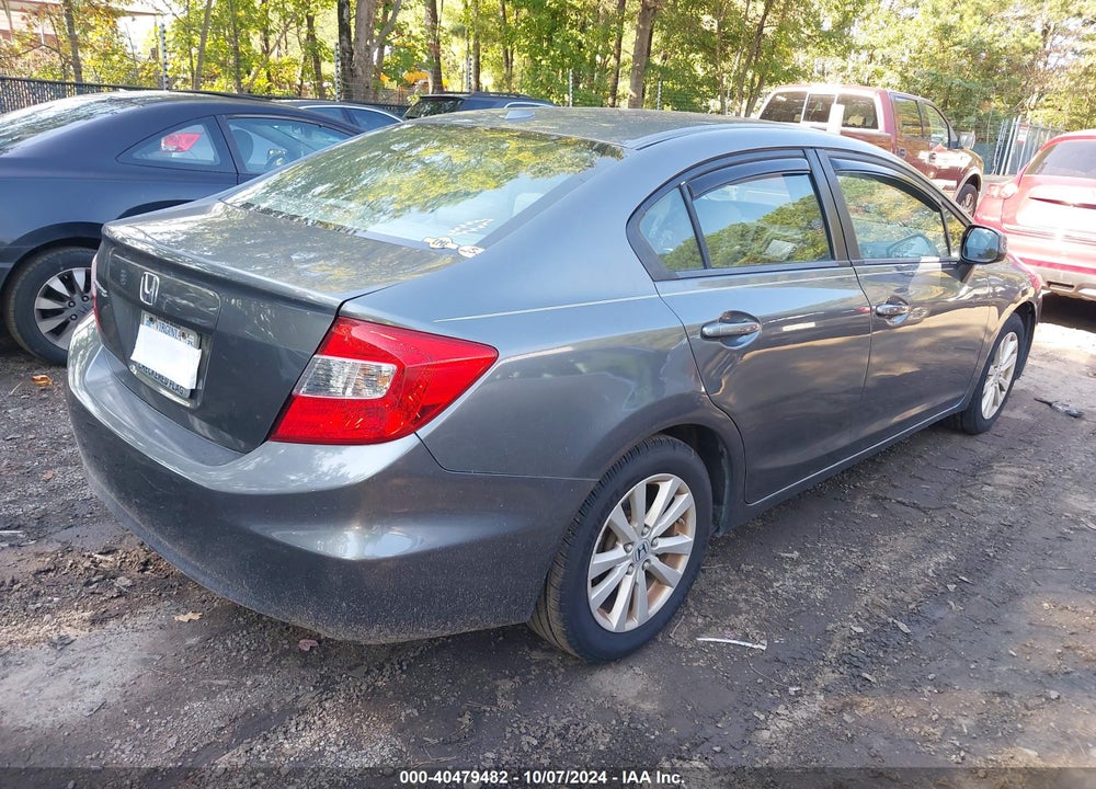 2012 HONDA CIVIC EX VIN: 19XFB2F88CE046460