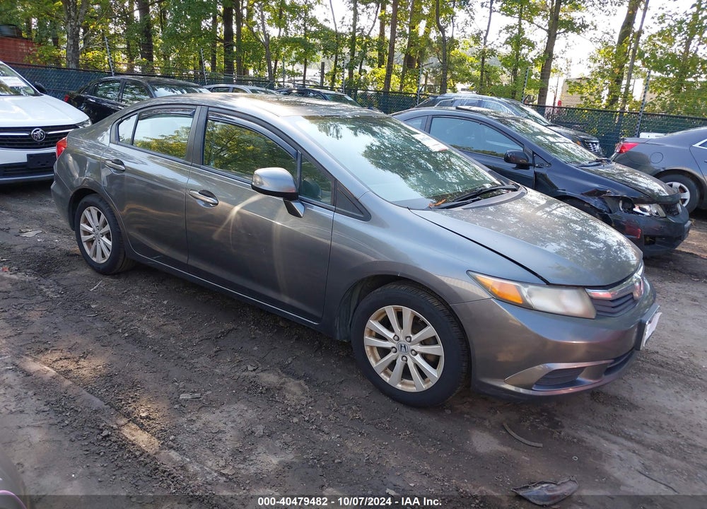 2012 HONDA CIVIC EX VIN: 19XFB2F88CE046460