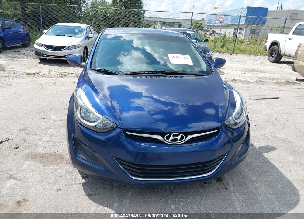 2016 HYUNDAI ELANTRA SE VIN: 5NPDH4AE2GH756843