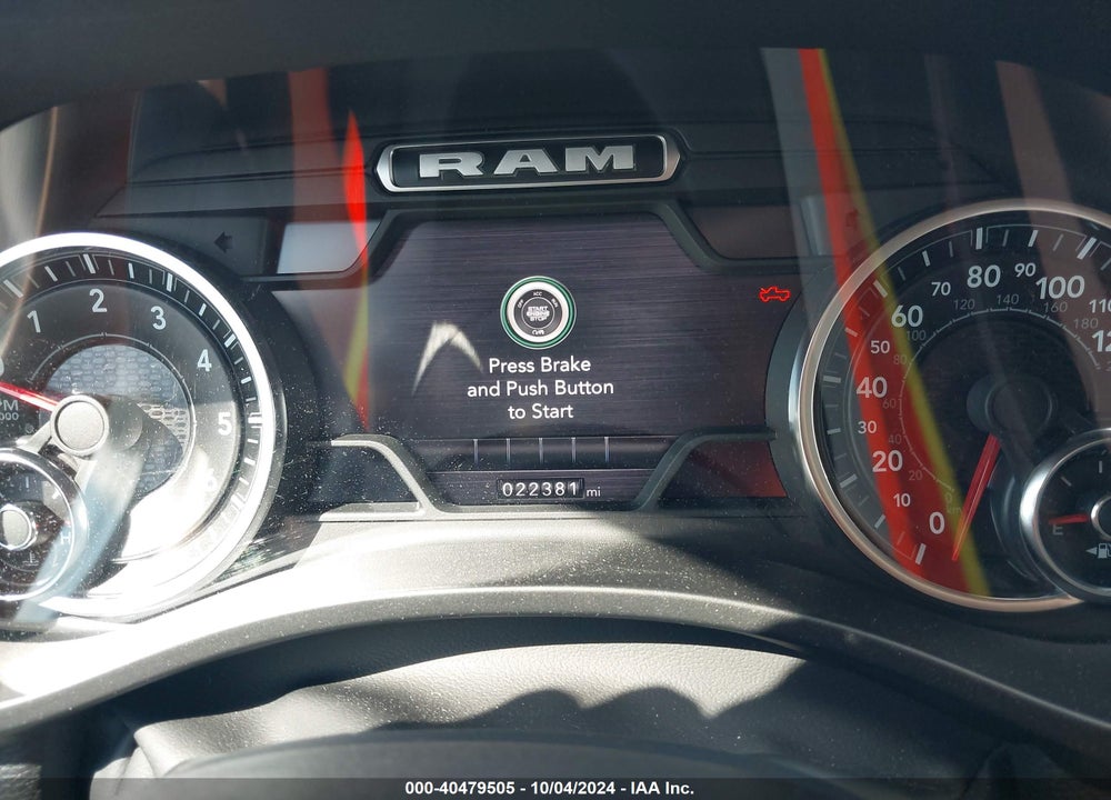 2023 RAM 1500 BIG HORN 4X2 5'7 BOX VIN: 1C6RREFT9PN565542