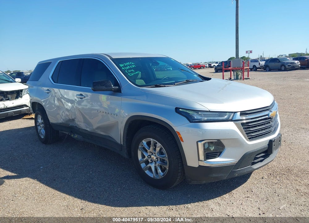 2022 CHEVROLET TRAVERSE FWD LS VIN: 1GNERFKW8NJ158725