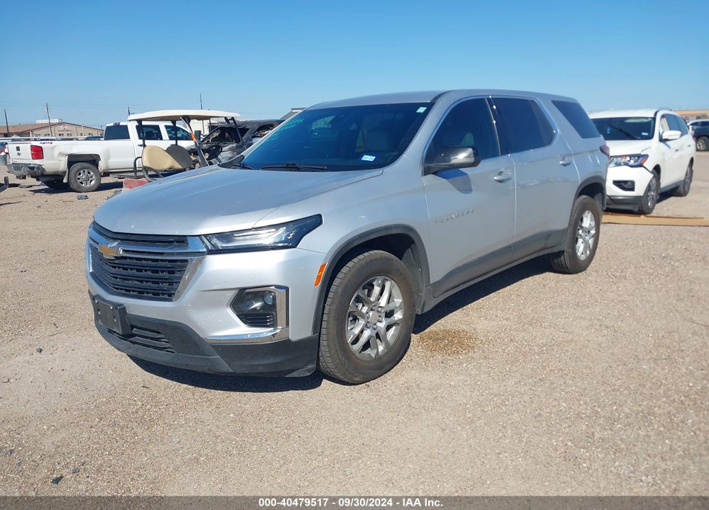 2022 CHEVROLET TRAVERSE FWD LS VIN: 1GNERFKW8NJ158725